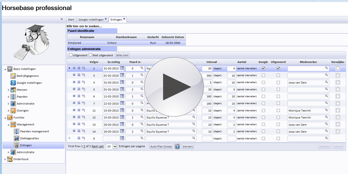 Desktop database applications utilizing web components