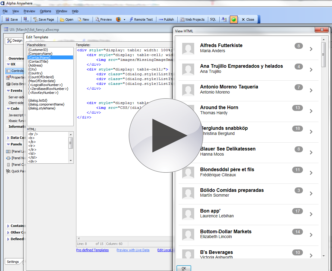 Simplify mobile app development with Alpha Anywhere