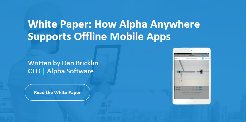 How to build offline mobile apps