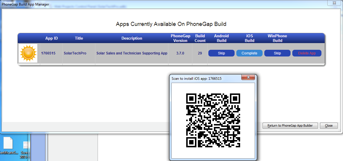 PhoneGap Build for cross platform mobile apps