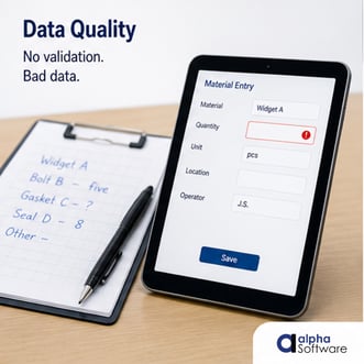 AI apps dont have extensive data validation features