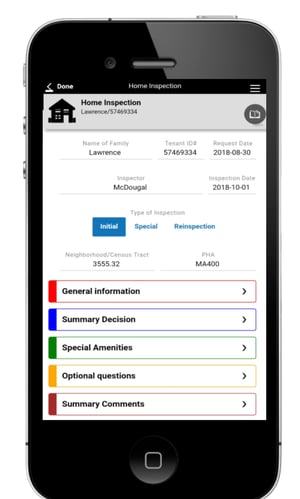 Mobile Building Inspection App