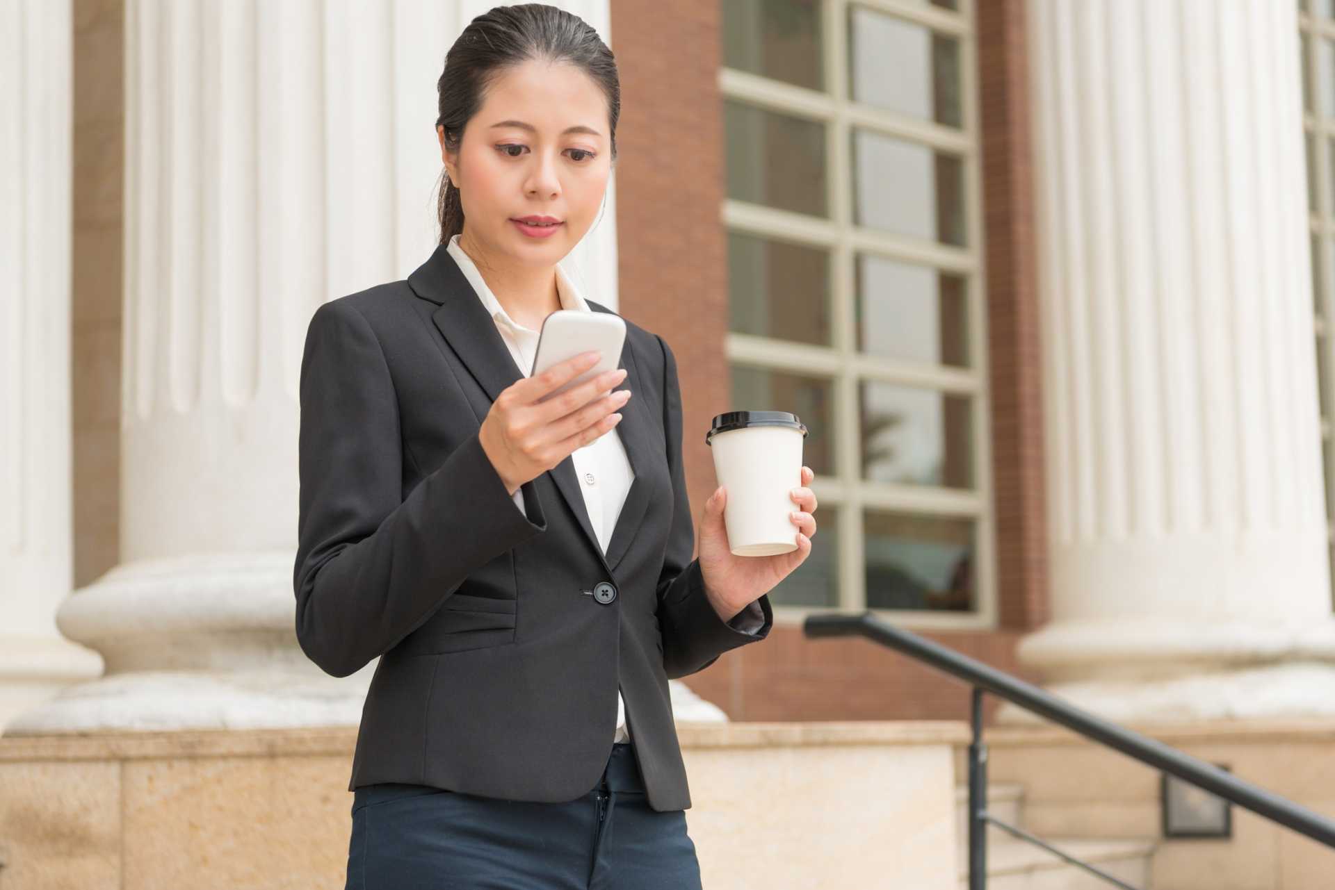 government worker using a low code app