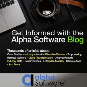 Subscribe to the Alpha Software Blog