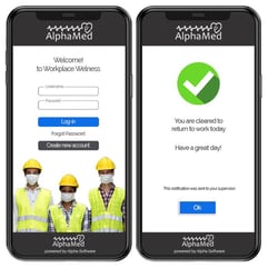 AlphaMED Workplace Wellness App