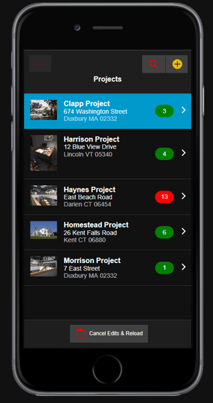 Construction Punch List inspection app