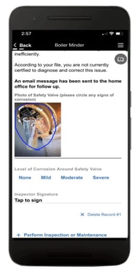 HVAC Inspection App Forms