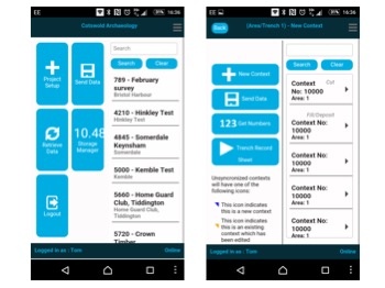 Mobile data collection app for field teams