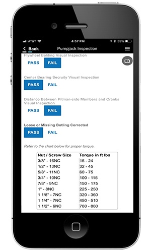 Oil and Gas App Example | Alpha Software