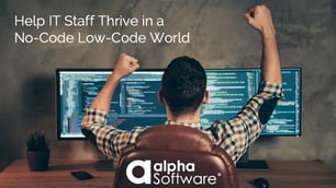 Will Low-Code No-Code Kill Off IT?