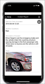 Incident Report on Smartphone