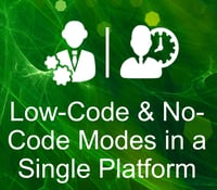 Low-Code No-Code Graphic | Alpha Software