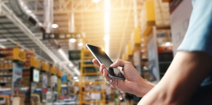 Manufacturing Warehouse mobile devices