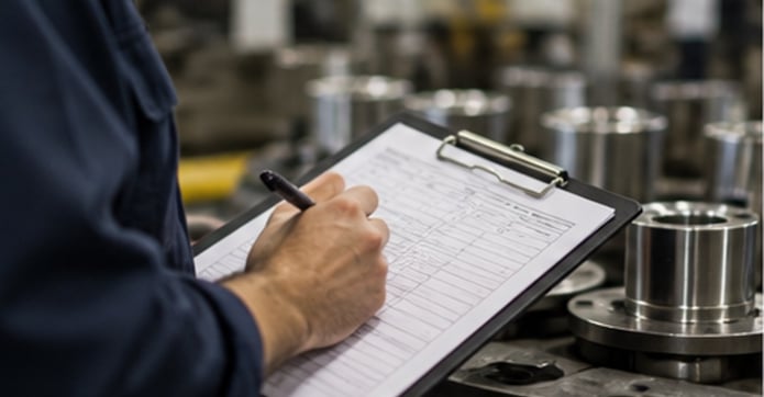 Manufacturing data collection with paper