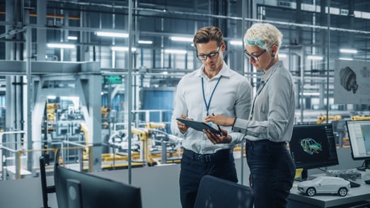 Manufacturing data digital tools for contract manufacturers