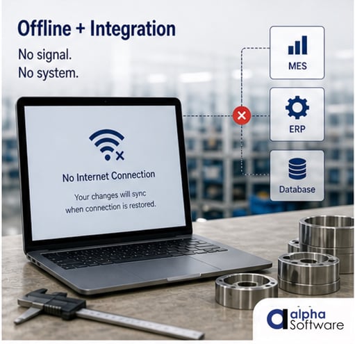 Modern apps require offline capability and integration