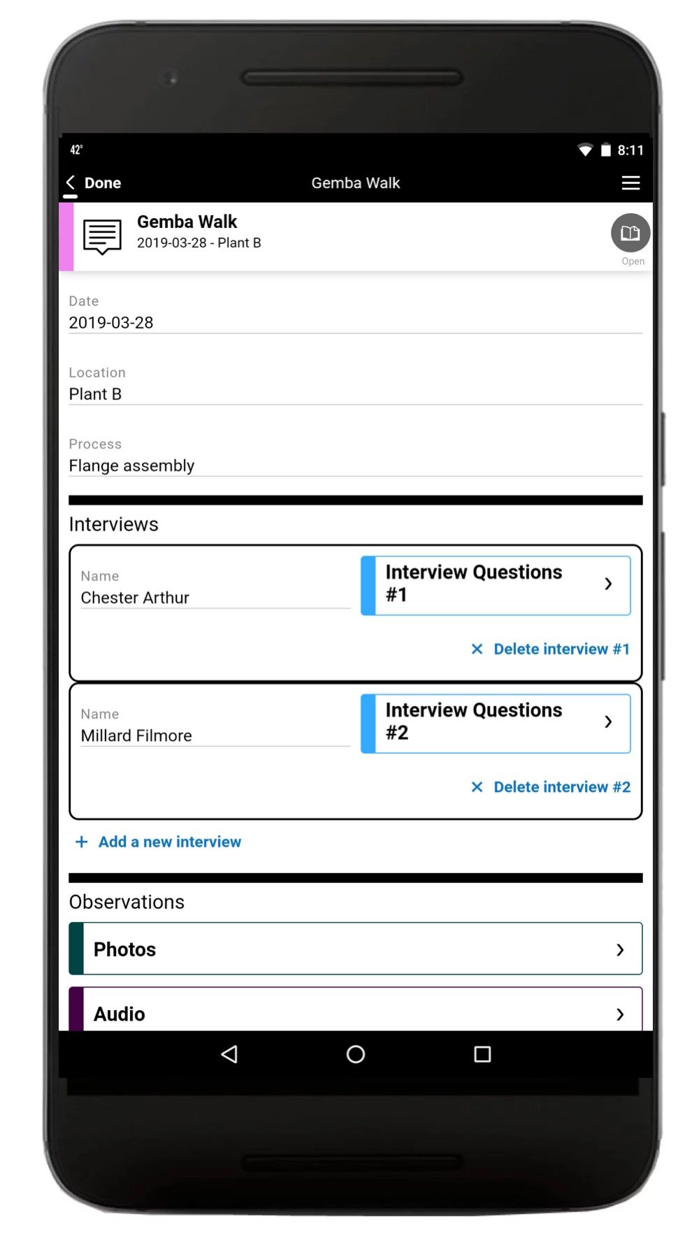 Safety Gemba Walk App 1