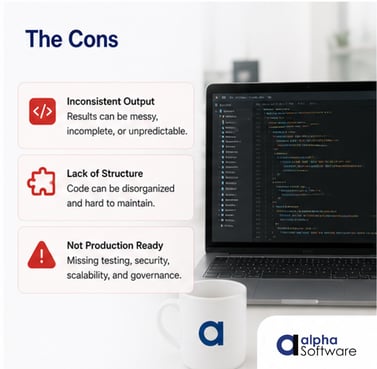 The cons of vibe coding