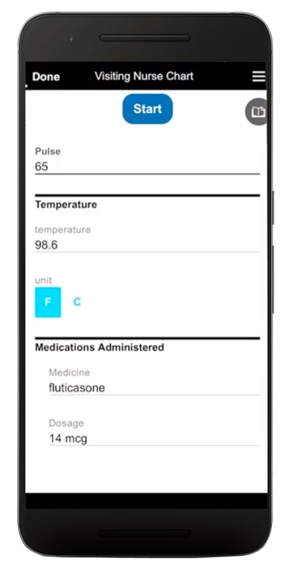 Alpha Software Visting Nurse App