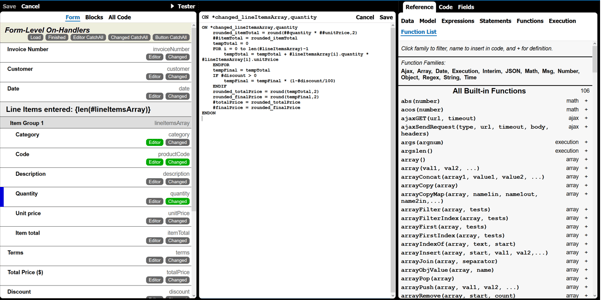 Build inspection apps with free software