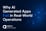 Learn why AI apps aren't suitable for real-world operations