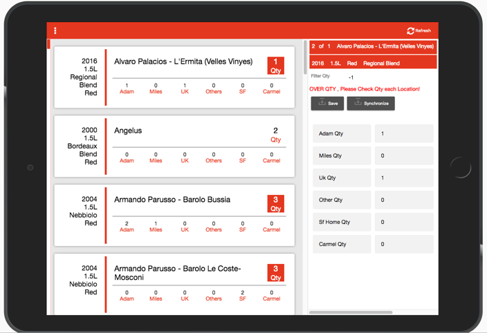 Customizing a data driven app