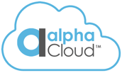 alpha cloud logo