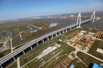 construction cable bridge