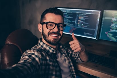 40% of developers said low code software improves software quality