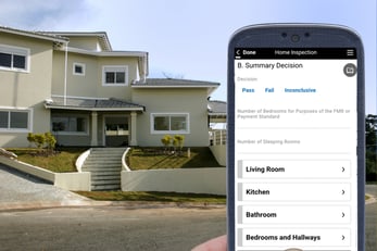 Construction home inspection app
