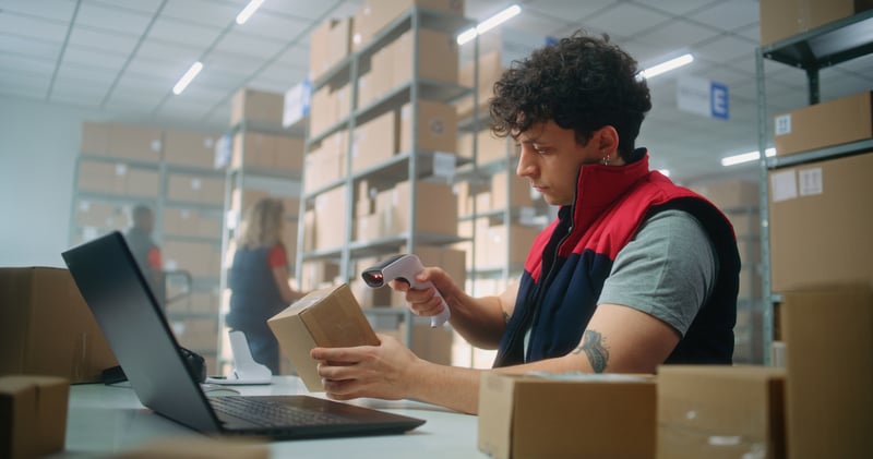 Alpha TransForm mobile interface for real-time inventory data collection.