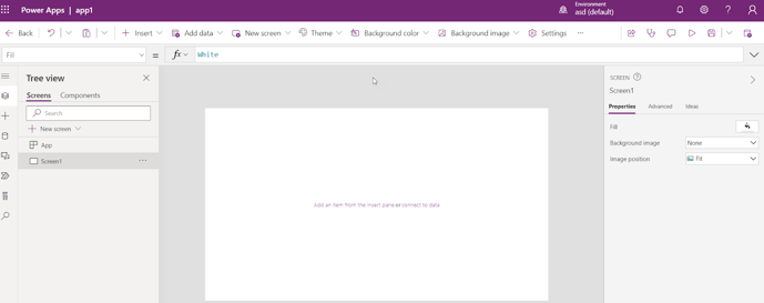 powerapps interface