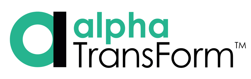 Alpha TransForm logo.