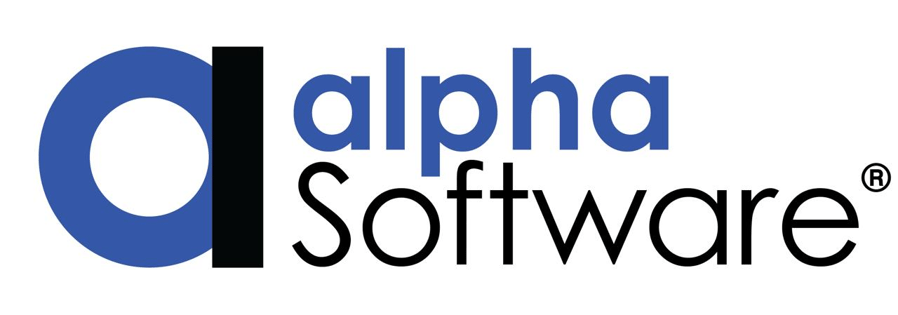 Alpha Software logo representing the Alpha TransForm platform for offline-capable mobile data collection.