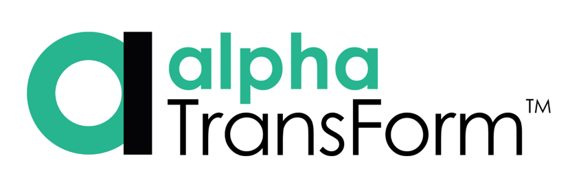 Alpha TransForm logo.