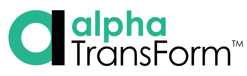 Alpha TransForm logo.
