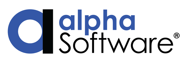 Alpha Software logo.