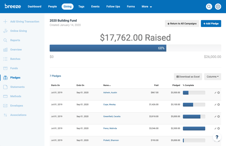 Breeze logo in bold blue lowercase letters on a white background.