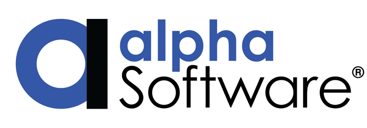 Alpha Software logo.
