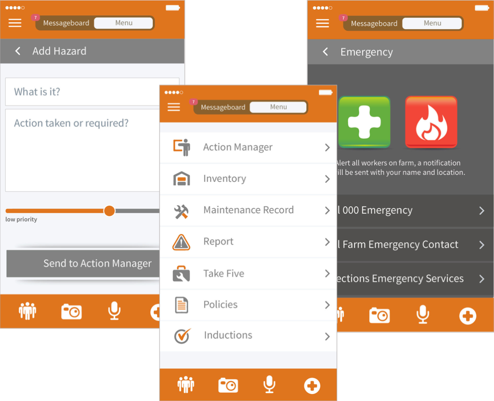 Mobile apps can help avoid accidents, injuries and deaths in the workplace