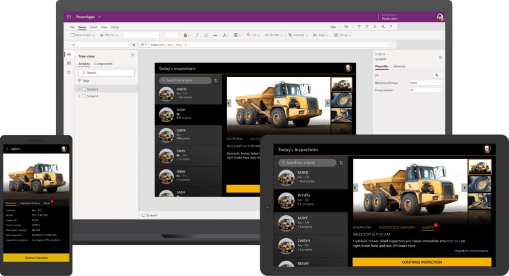 Powerapps Low-Code Screenshots | Alpha Software