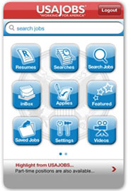 USA Jobs government app
