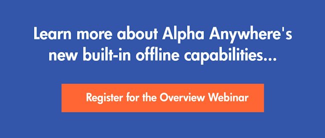 Register for the offline capabilities webinar