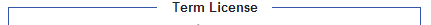 Term License